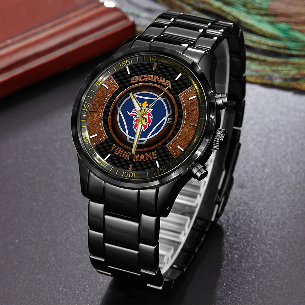 SCN New Personalized Black Hand Watch for fan-Limited Edition YVT0423