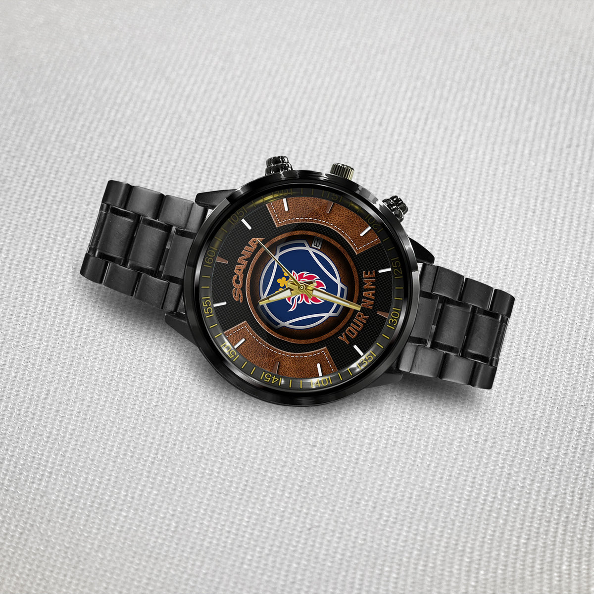 SCN New Personalized Black Hand Watch for fan-Limited Edition YVT0423