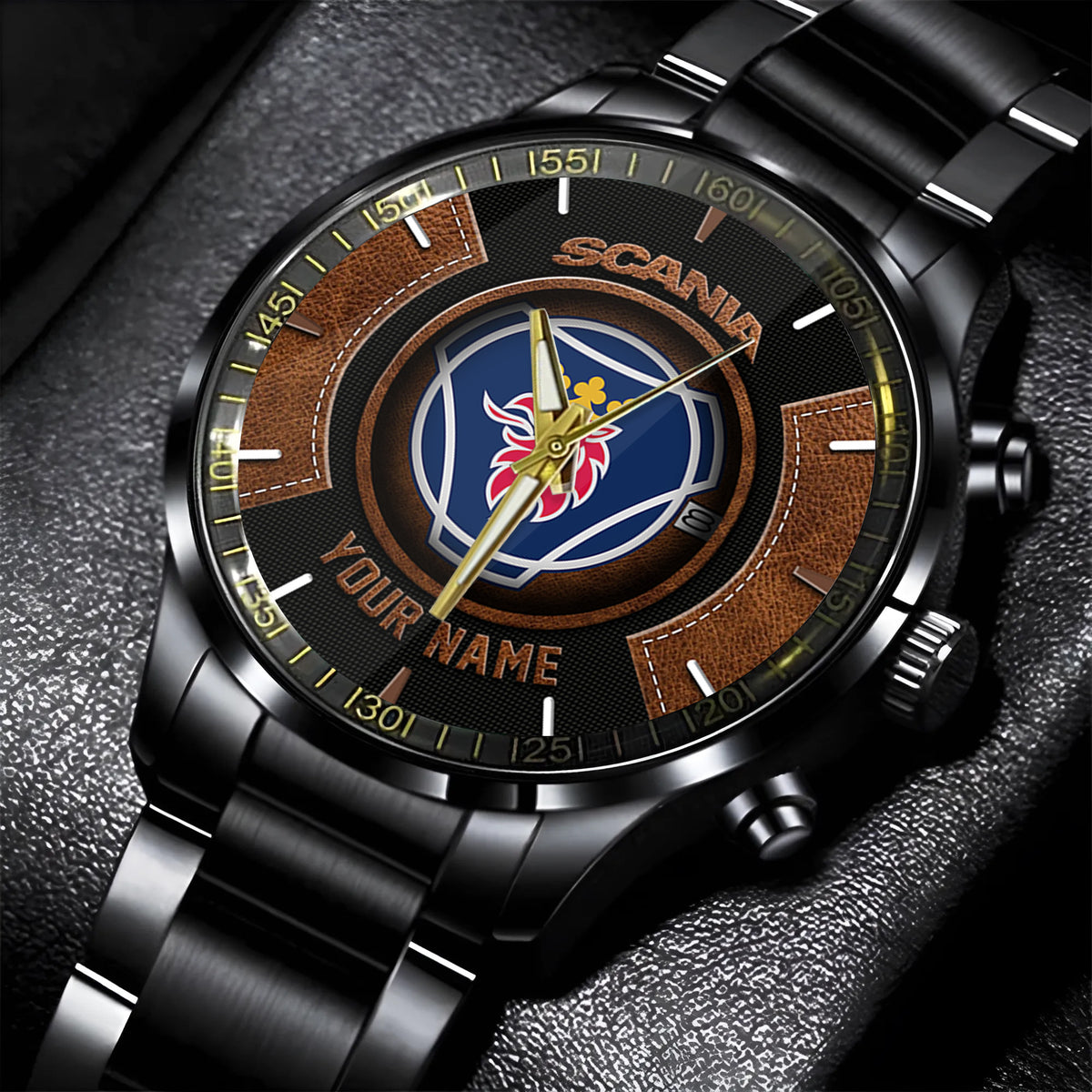 SCN New Personalized Black Hand Watch for fan-Limited Edition YVT0423