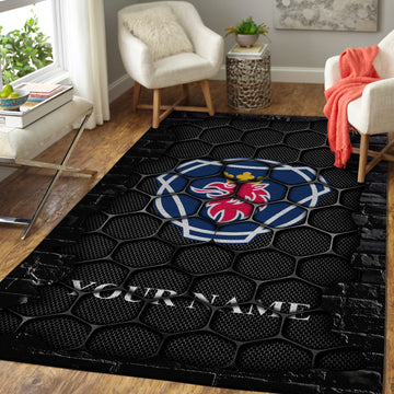 SCN Custom Name Rectangular Rug YVT0402