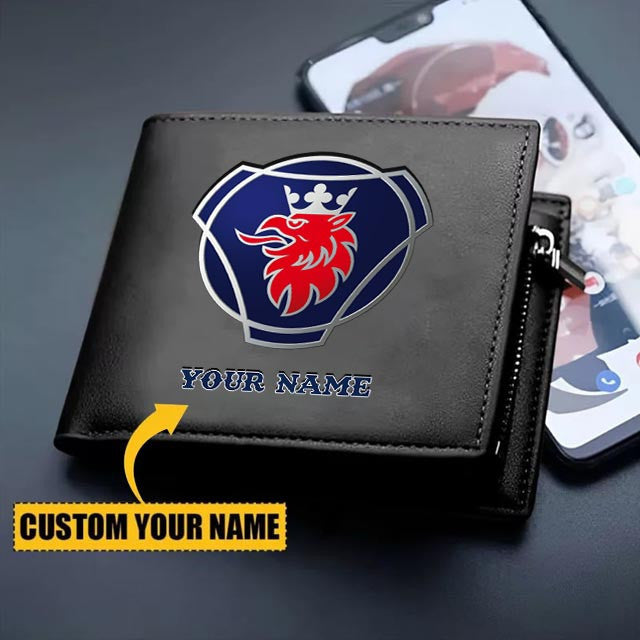 Custom Name SCN Leather Wallet WINWALT10068 YVT0621