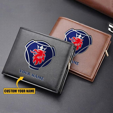 Custom Name SCN Leather Wallet WINWALT10068 YVT0621