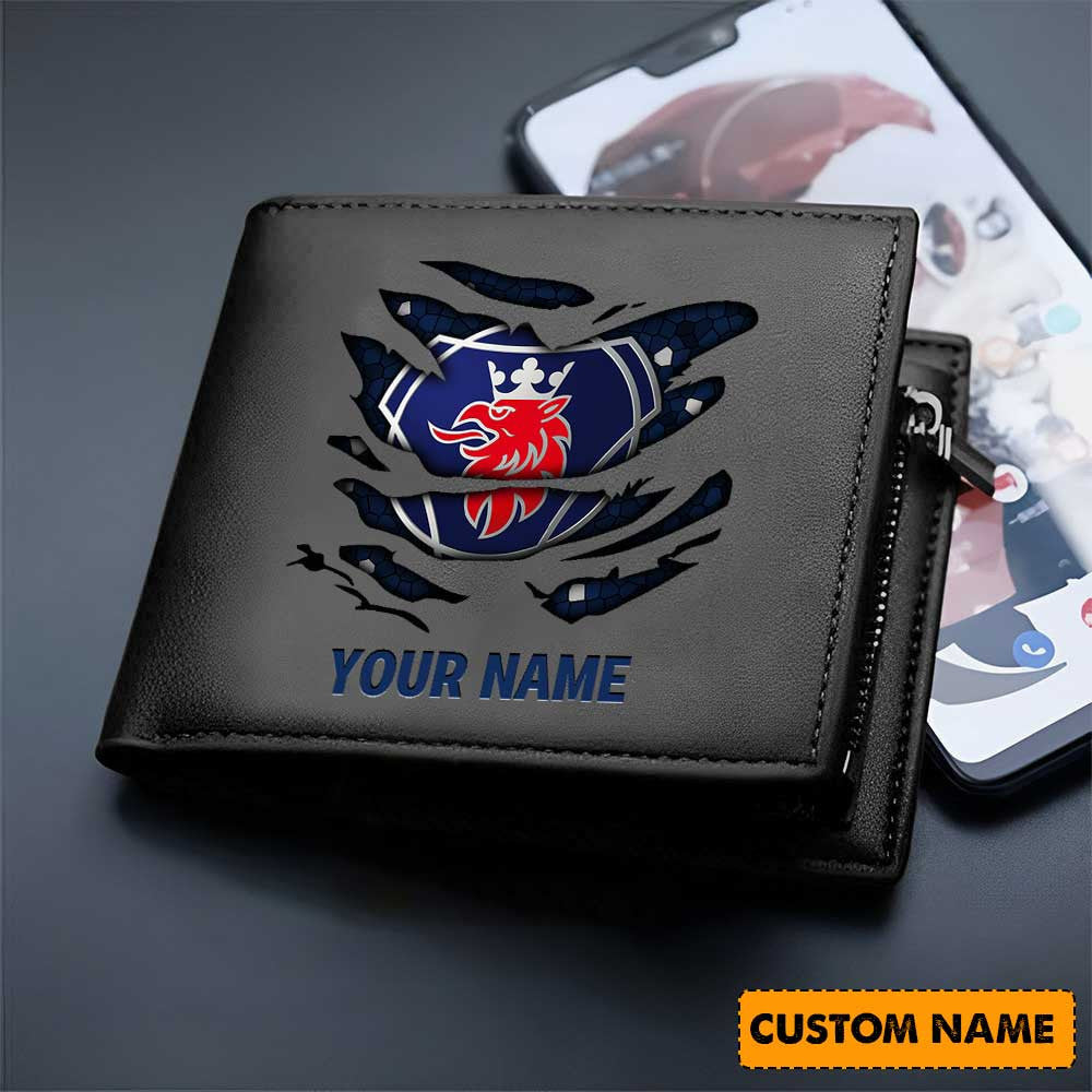 SCN Personalized Leather Wallet For Fans – Limited Edition YVT0653