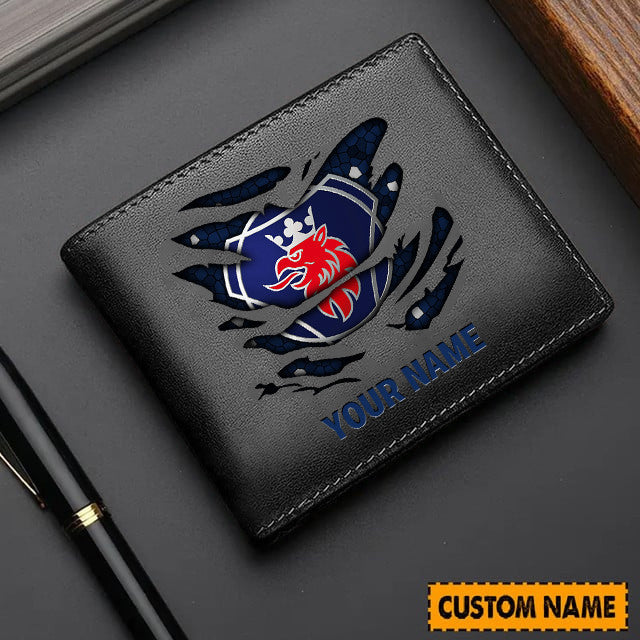 SCN Personalized Leather Wallet For Fans – Limited Edition YVT0653
