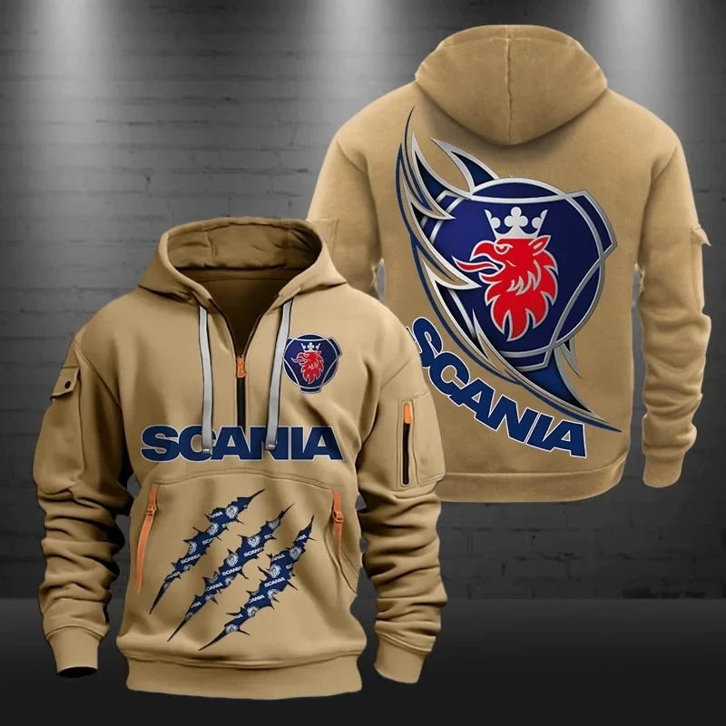 SCN New Personalized Quarter Zip Hoodie For fan - Limited Edition CR081601 YVT0696