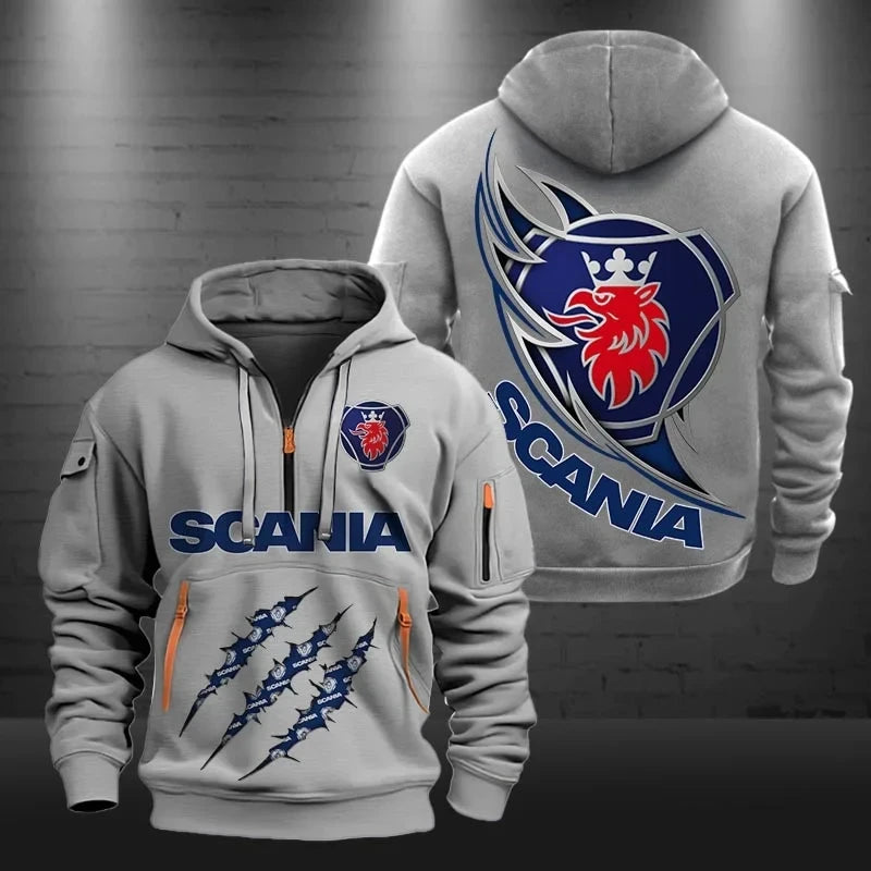 SCN New Personalized Quarter Zip Hoodie For fan - Limited Edition CR081601 YVT0696