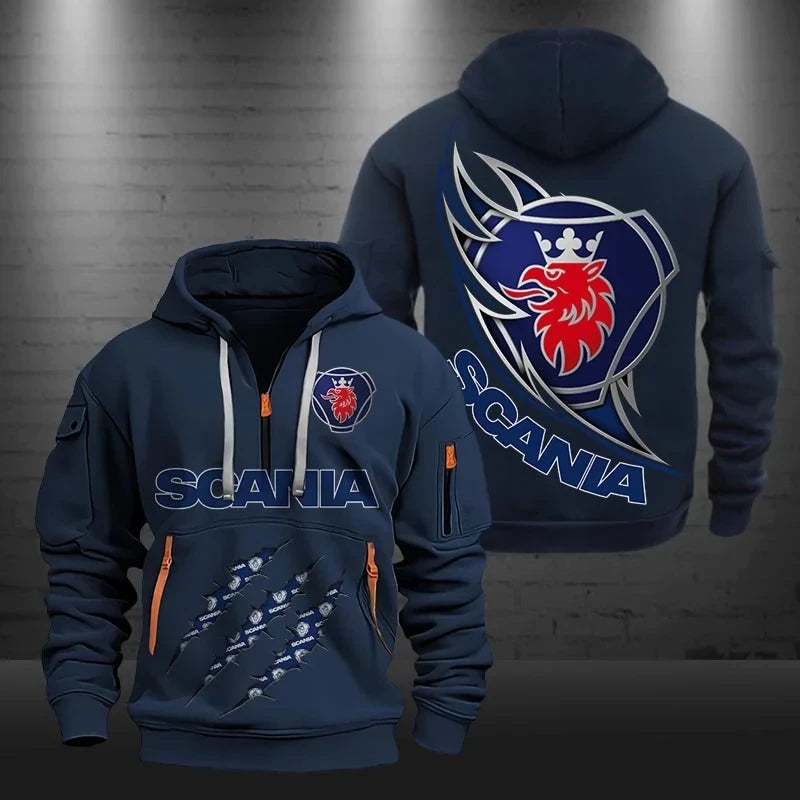 SCN New Personalized Quarter Zip Hoodie For fan - Limited Edition CR081601 YVT0696