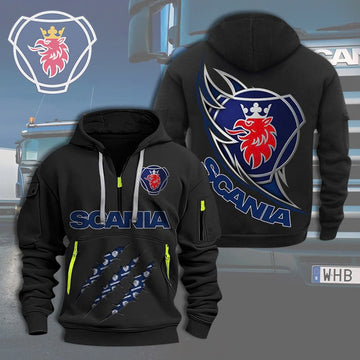 SCN New Personalized Quarter Zip Hoodie For fan - Limited Edition CR081601 YVT0696
