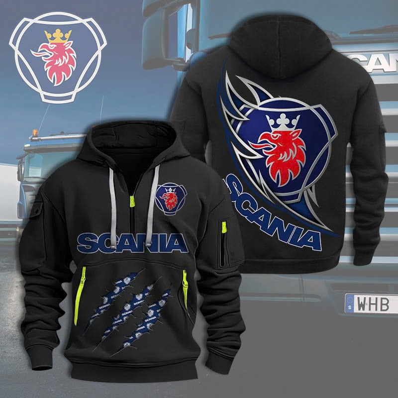 SCN New Personalized Quarter Zip Hoodie For fan - Limited Edition CR081601 YVT0696