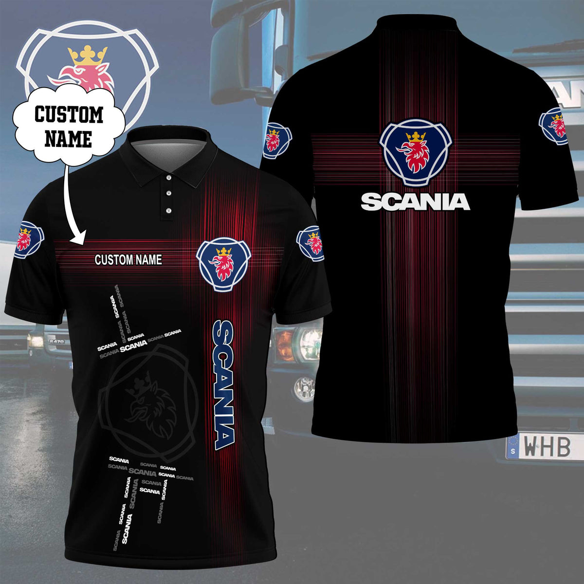 Custom Name SCN 3D Apparels YVT0603