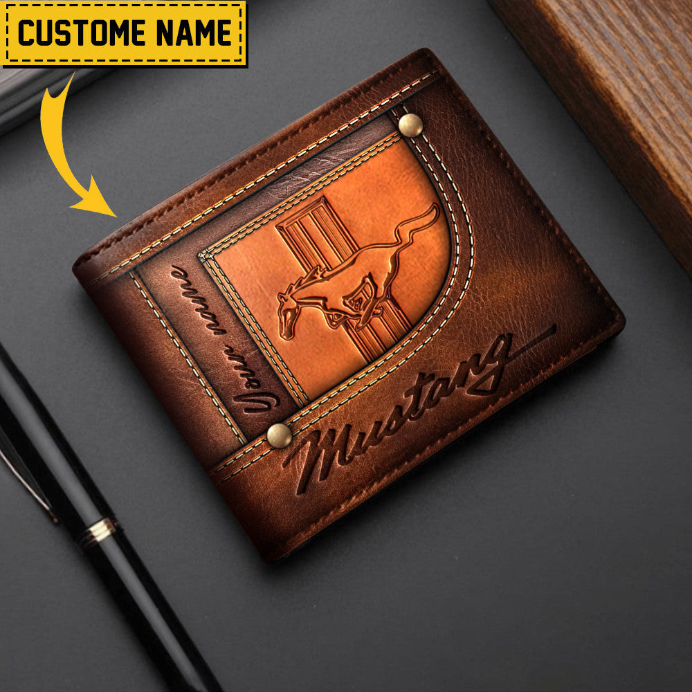 Custom Name FM NNHD0025 Leather Wallet