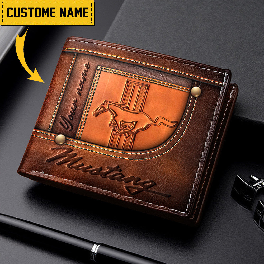 Custom Name FM NNHD0025 Leather Wallet