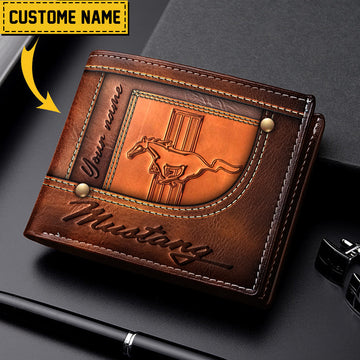 Custom Name FM NNHD0025 Leather Wallet