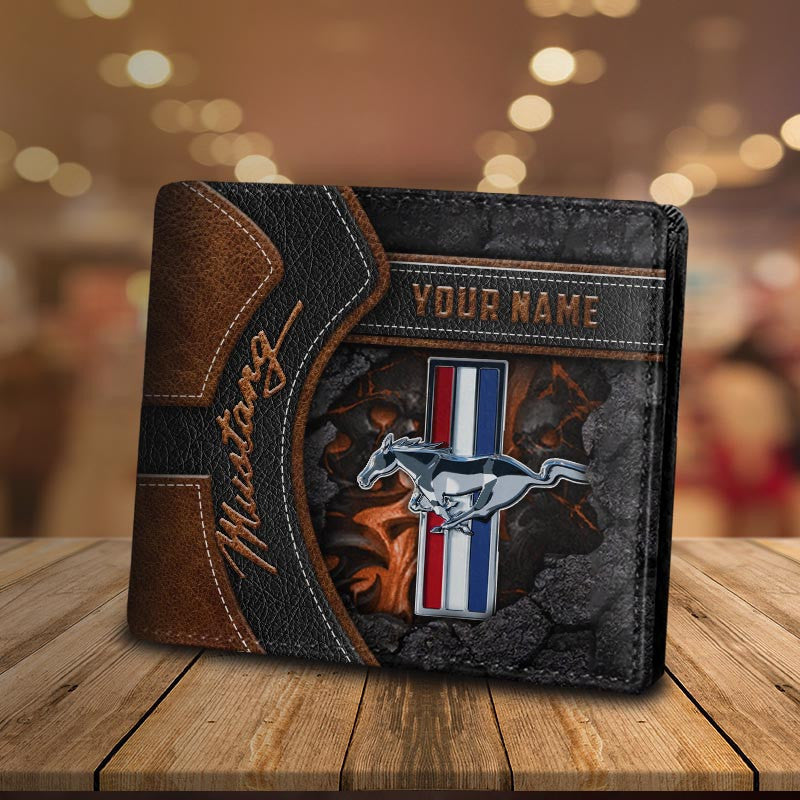 Custom Name FM DMHD0951 Leather Wallet Multicolor