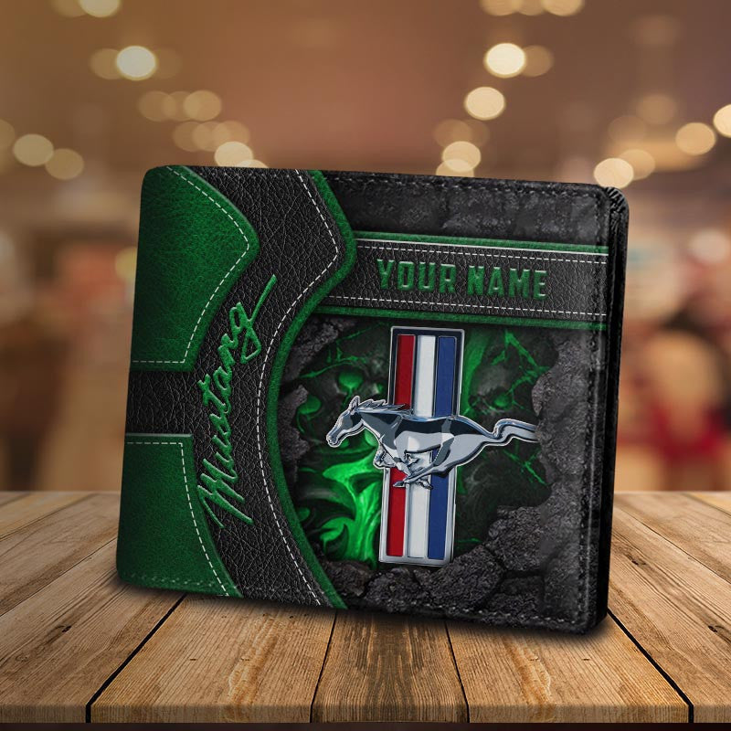Custom Name FM DMHD0951 Leather Wallet Multicolor