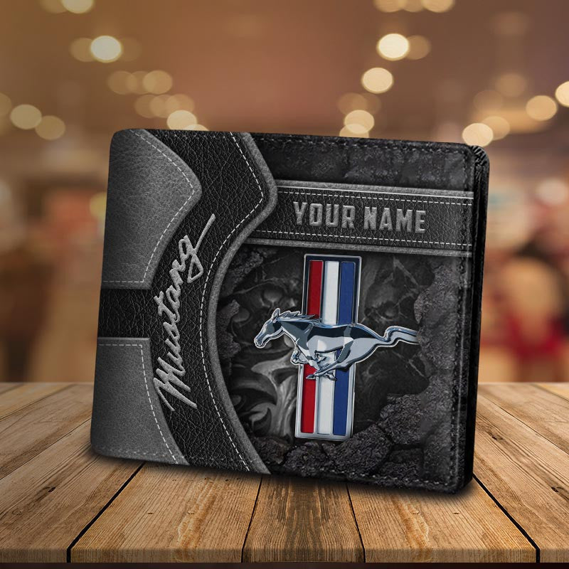 Custom Name FM DMHD0951 Leather Wallet Multicolor