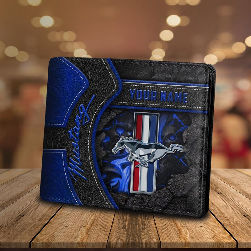 Custom Name FM DMHD0951 Leather Wallet Multicolor