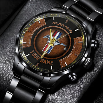 FM New Personalized Black Hand Watch for fan-Limited Edition YVT0423