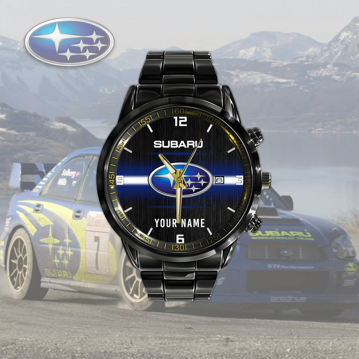 Personalized SBR Black Hand Watch - Limited Edition YVT0488