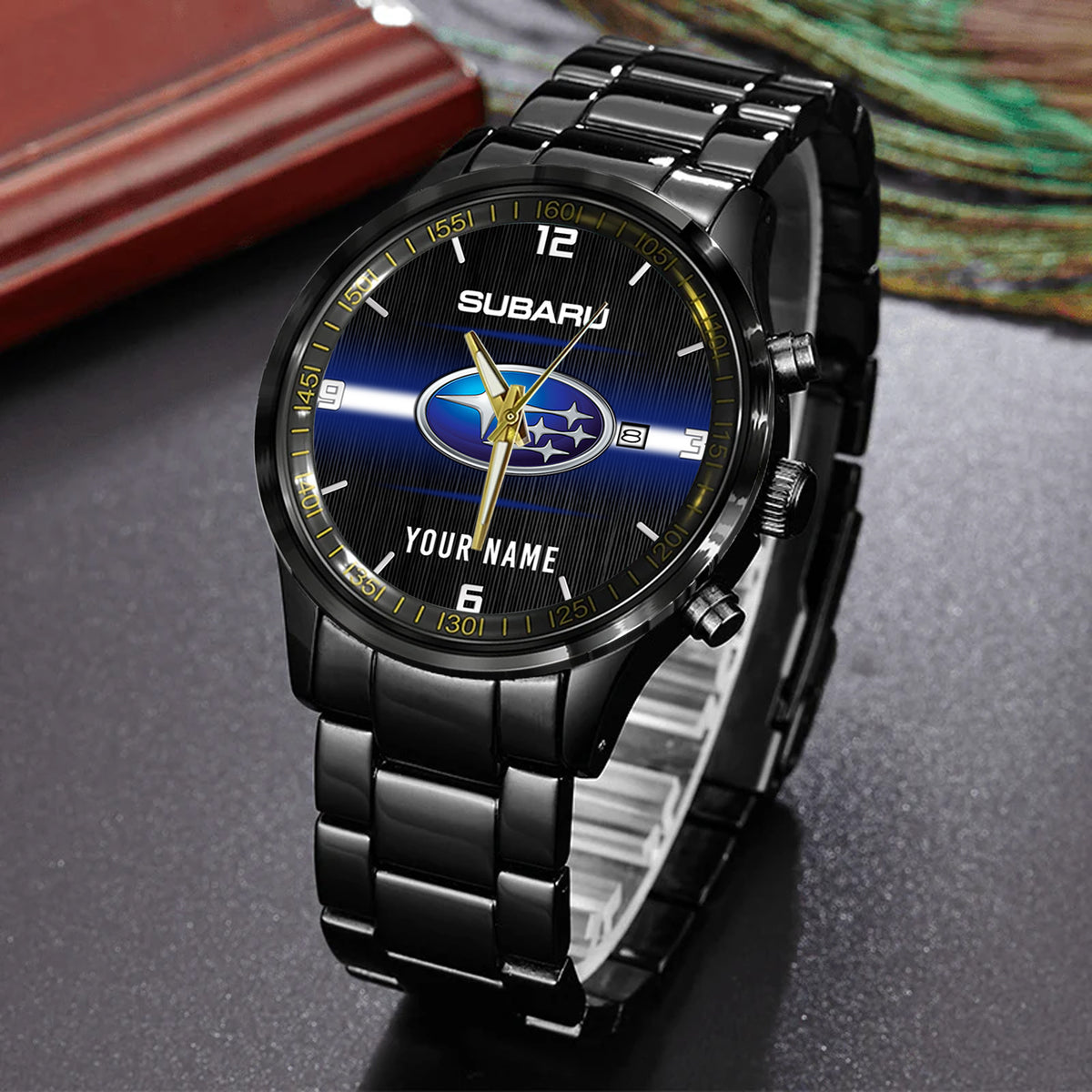 Personalized SBR Black Hand Watch - Limited Edition YVT0488