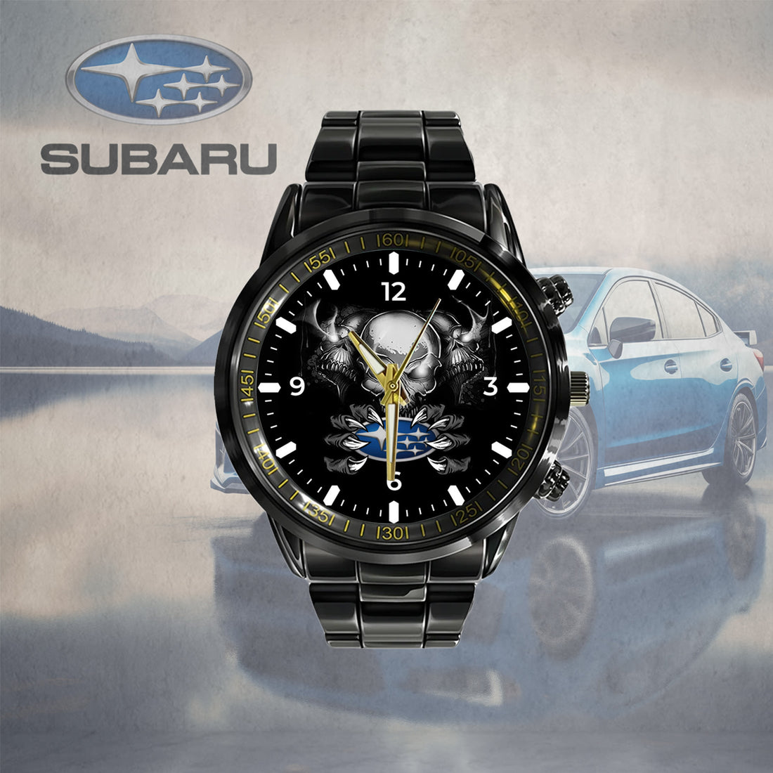 Personalized SBR Black Hand Watch - Limited Edition QUY3495