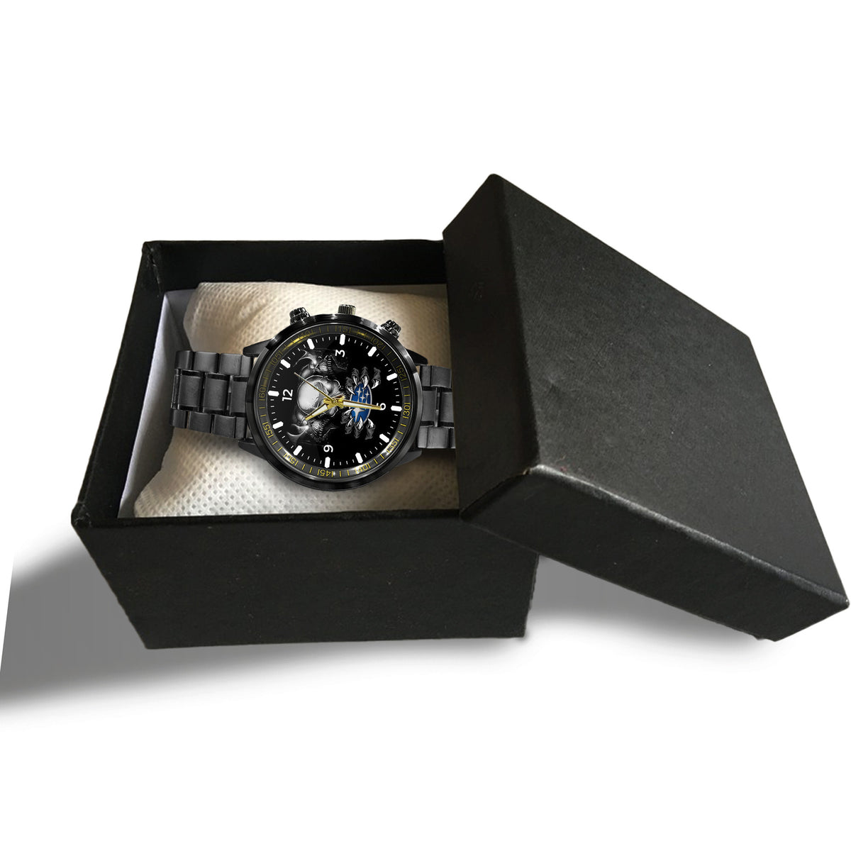 Personalized SBR Black Hand Watch - Limited Edition QUY3495