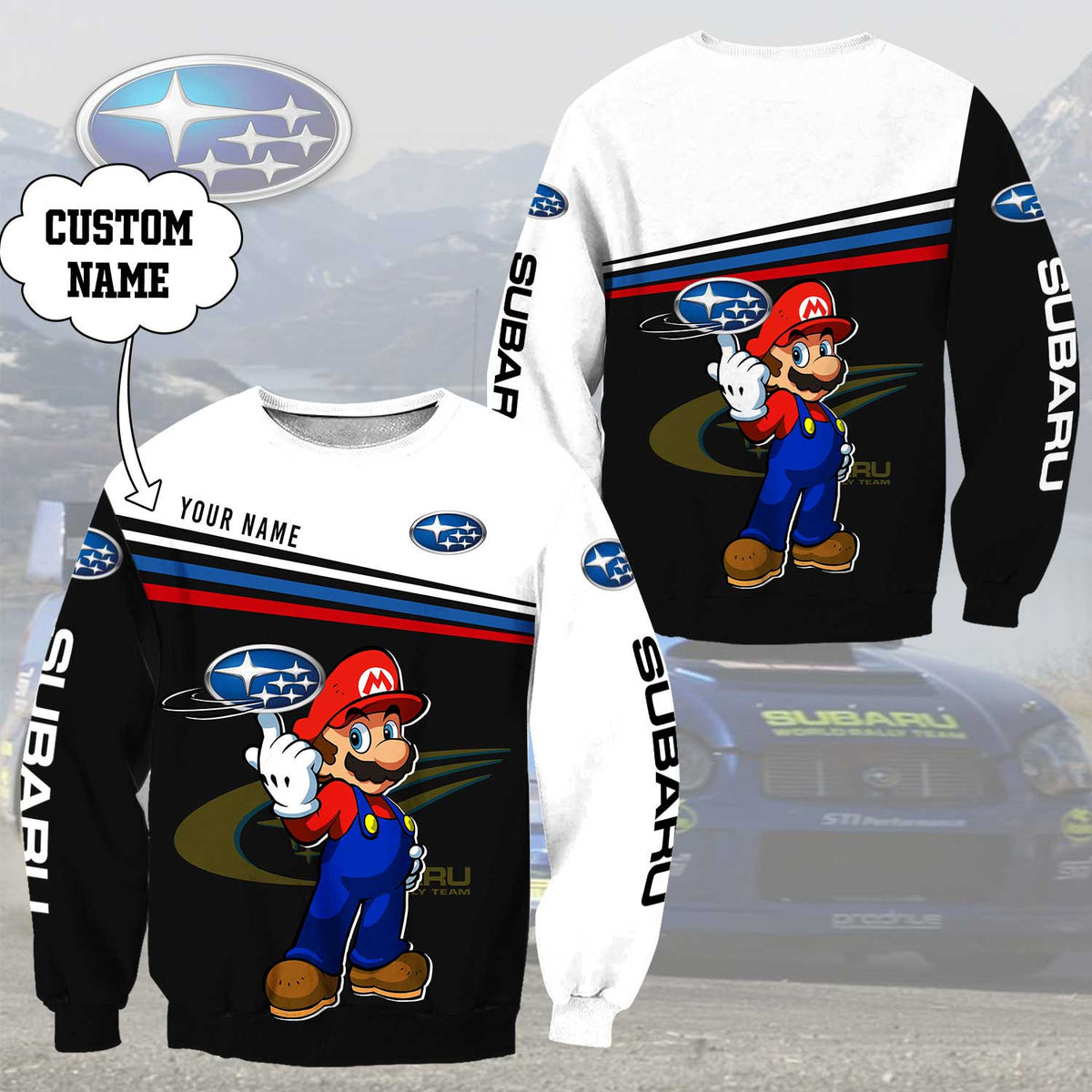 Custom Name SBR 3D Apparels YVT0344