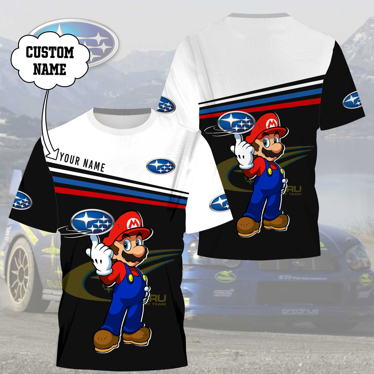 Custom Name SBR 3D Apparels YVT0344