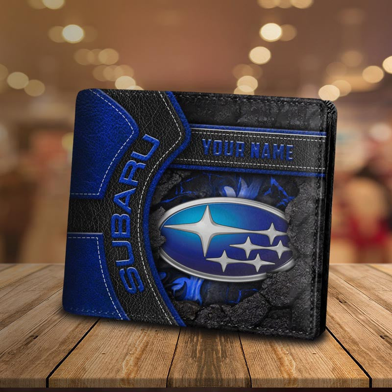 Custom Name SBR DMHD0993 Leather Wallet Multicolor