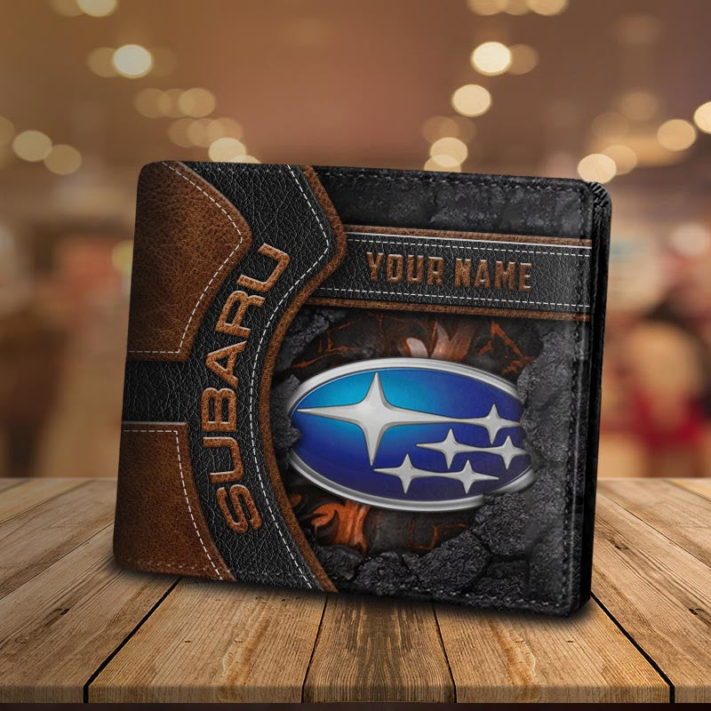 Custom Name SBR DMHD0993 Leather Wallet Multicolor