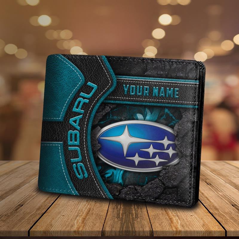 Custom Name SBR DMHD0993 Leather Wallet Multicolor