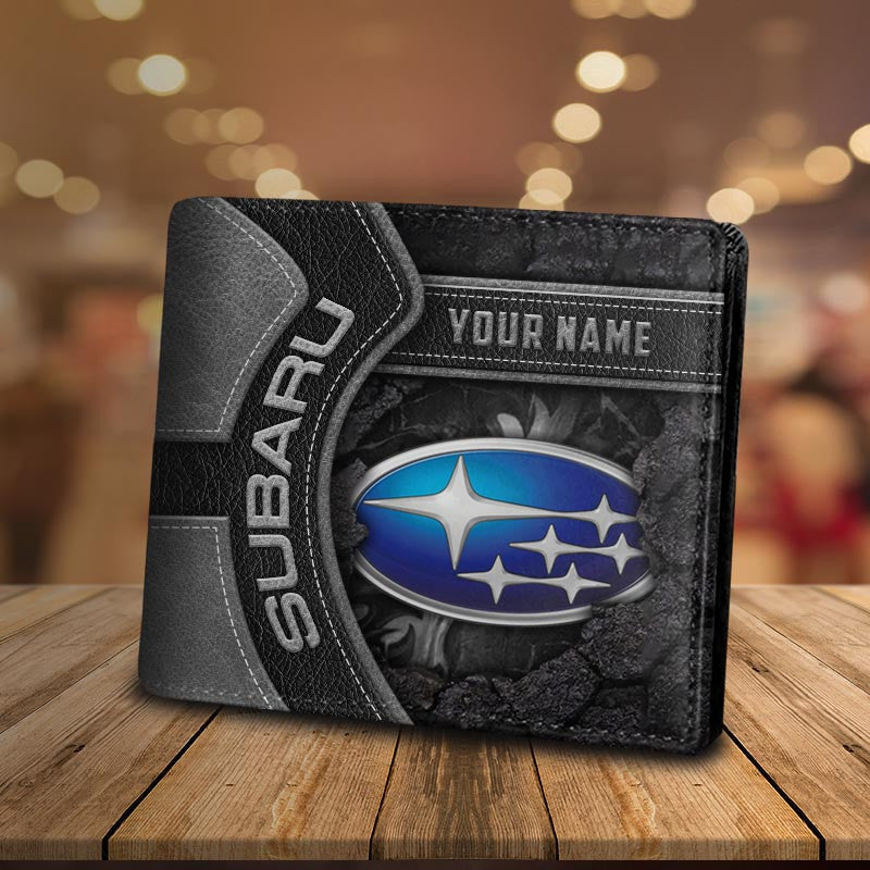 Custom Name SBR DMHD0993 Leather Wallet Multicolor