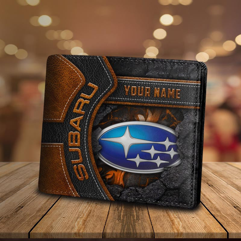Custom Name SBR DMHD0993 Leather Wallet Multicolor