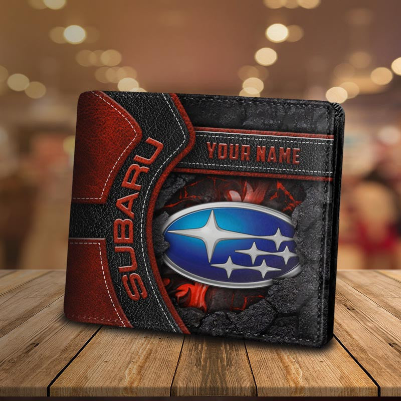Custom Name SBR DMHD0993 Leather Wallet Multicolor