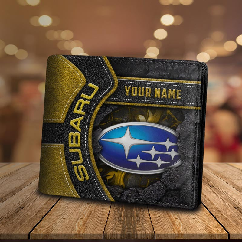 Custom Name SBR DMHD0993 Leather Wallet Multicolor