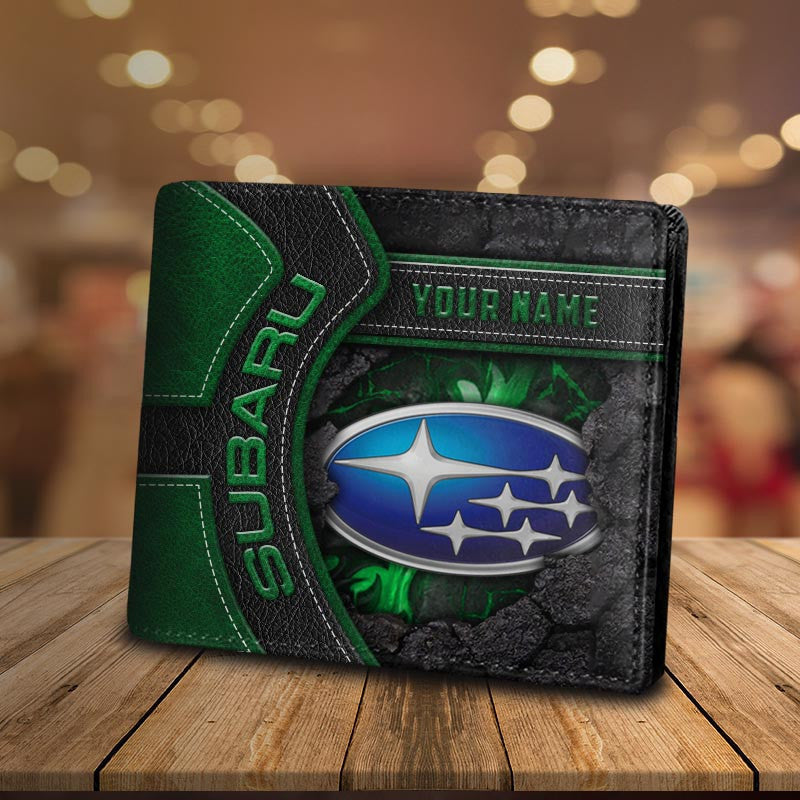 Custom Name SBR DMHD0993 Leather Wallet Multicolor
