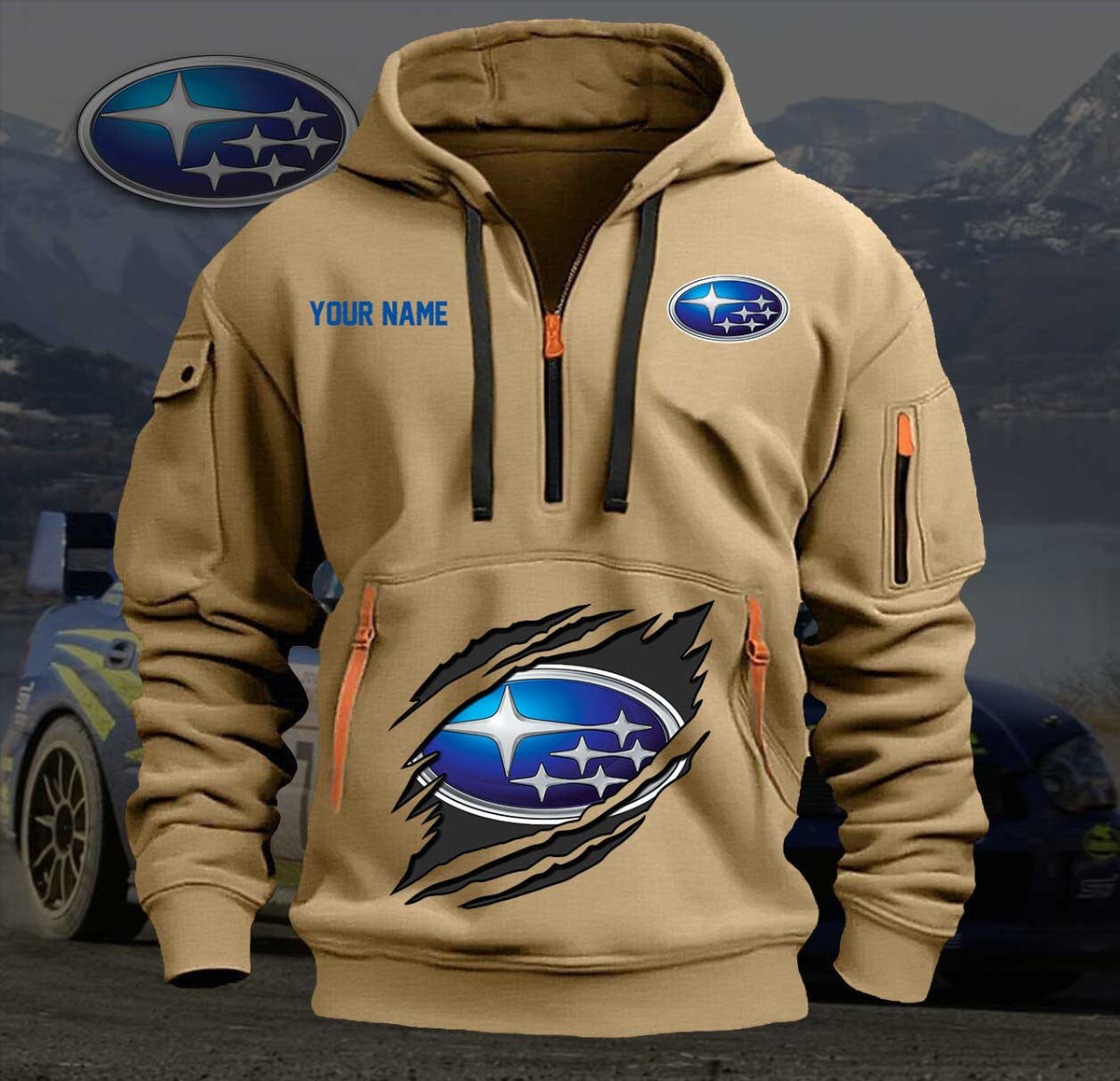 SBR New Personalized Quarter Zip Hoodie For fan - Limited Edition YVT0203