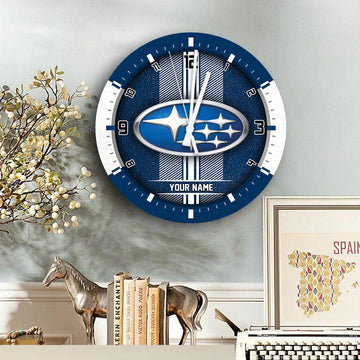 Custom Name SBR NNHZ0494 Wooden Clock