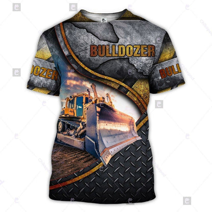 Heavy Equipment 3D All Over Printed Clothes HE48