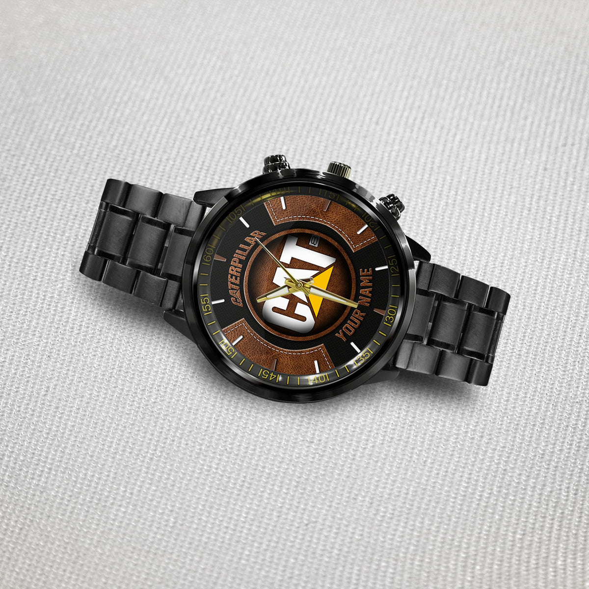 CAT New Personalized Black Hand Watch for fan-Limited Edition YVT0423