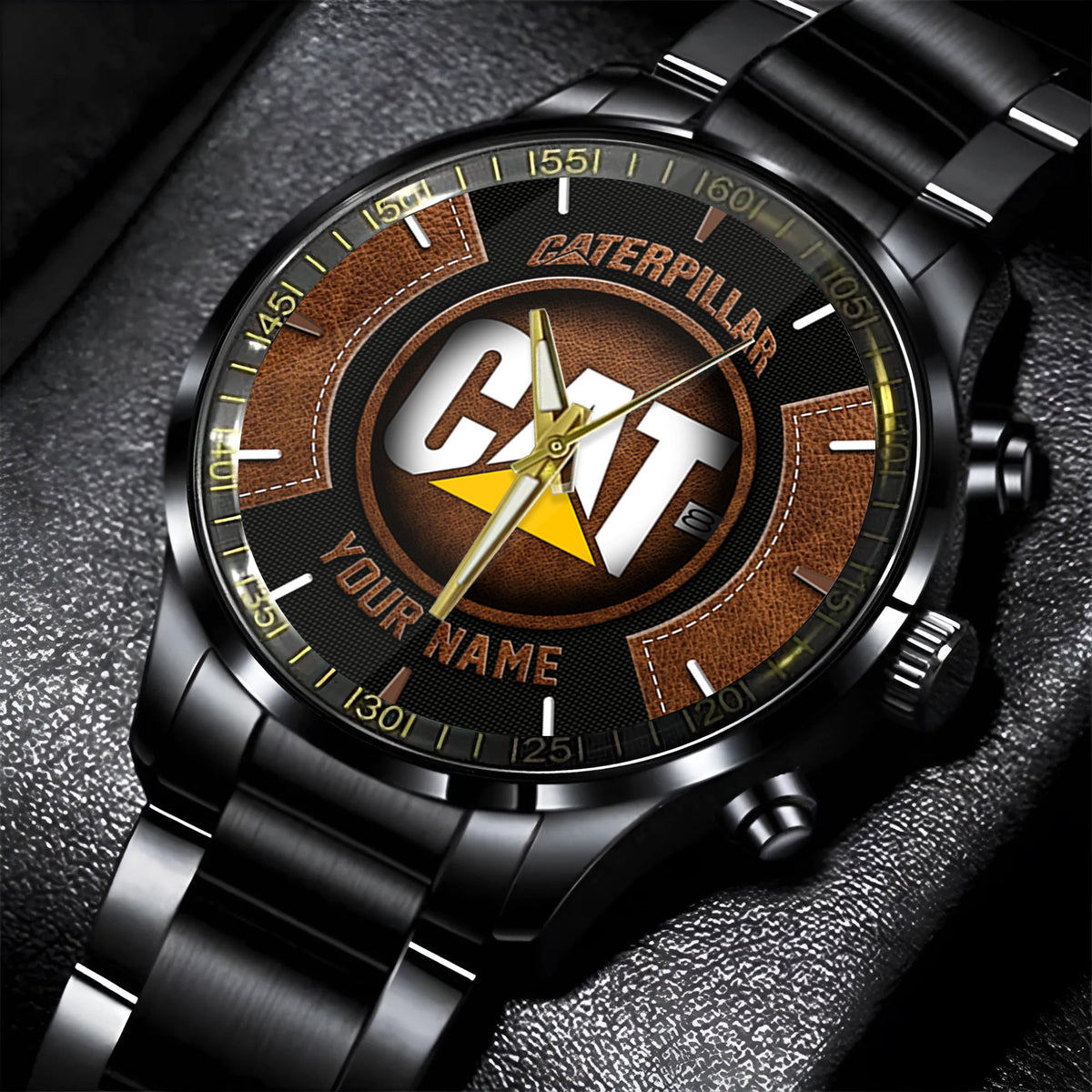 CAT New Personalized Black Hand Watch for fan-Limited Edition YVT0423