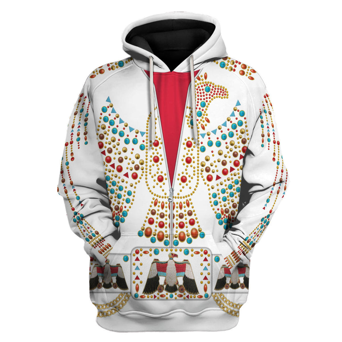 Elvis Presley Thunderbird Costume Hoodie Sweatshirt T-Shirt Tracksuit
