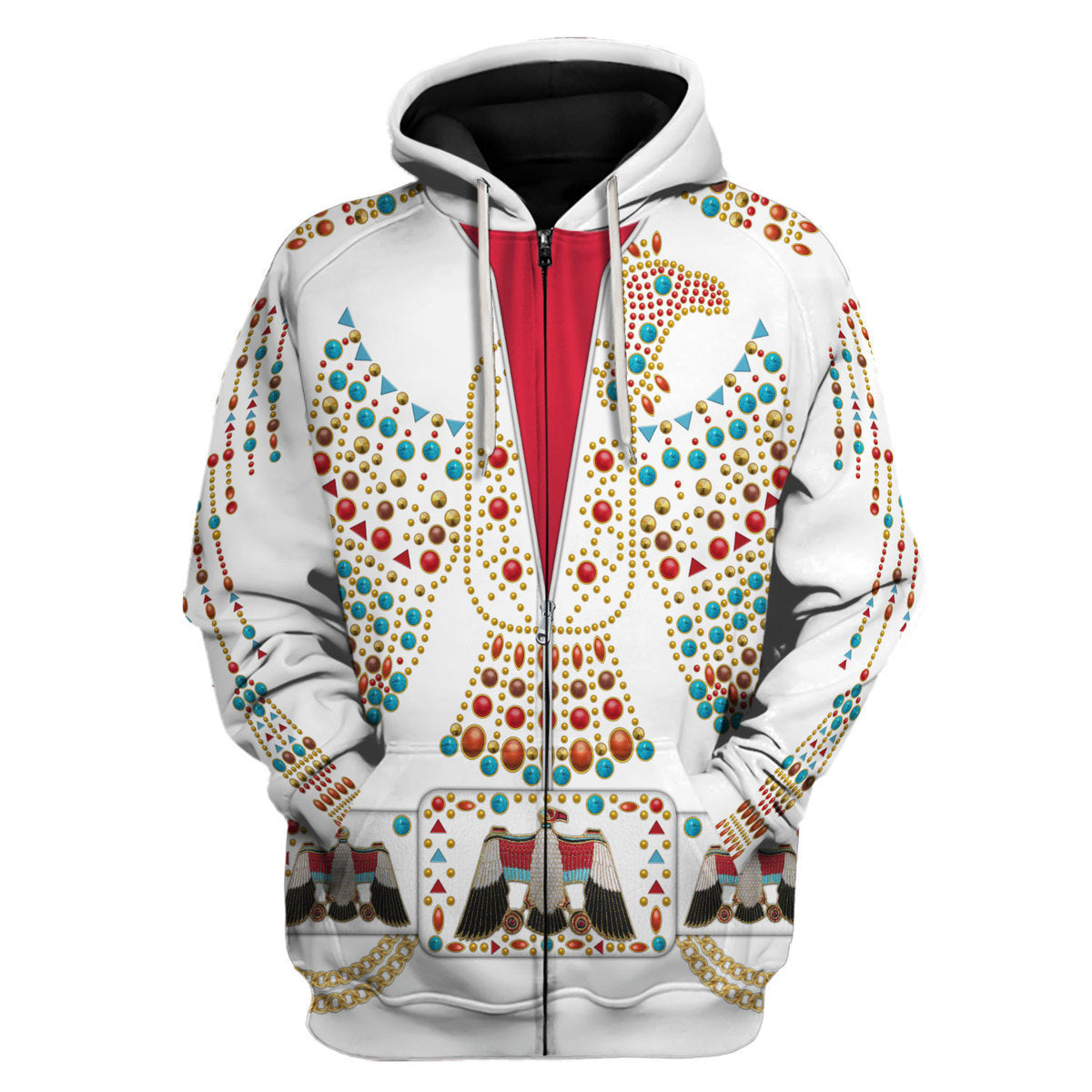 Elvis Presley Thunderbird Costume Hoodie Sweatshirt T-Shirt Tracksuit