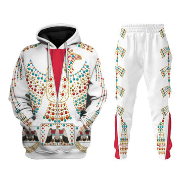 Elvis Presley Thunderbird Costume Hoodie Sweatshirt T-Shirt Tracksuit