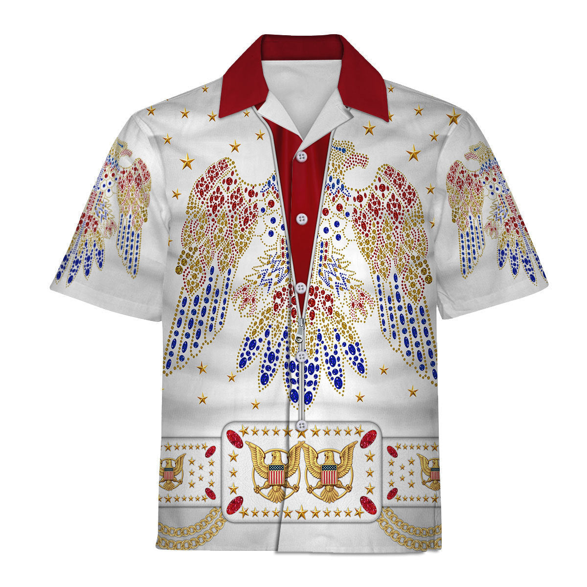 Elviss Presleyy Eagle Costume Hoodie Sweatshirt T-Shirt Tracksuit Sweatpants