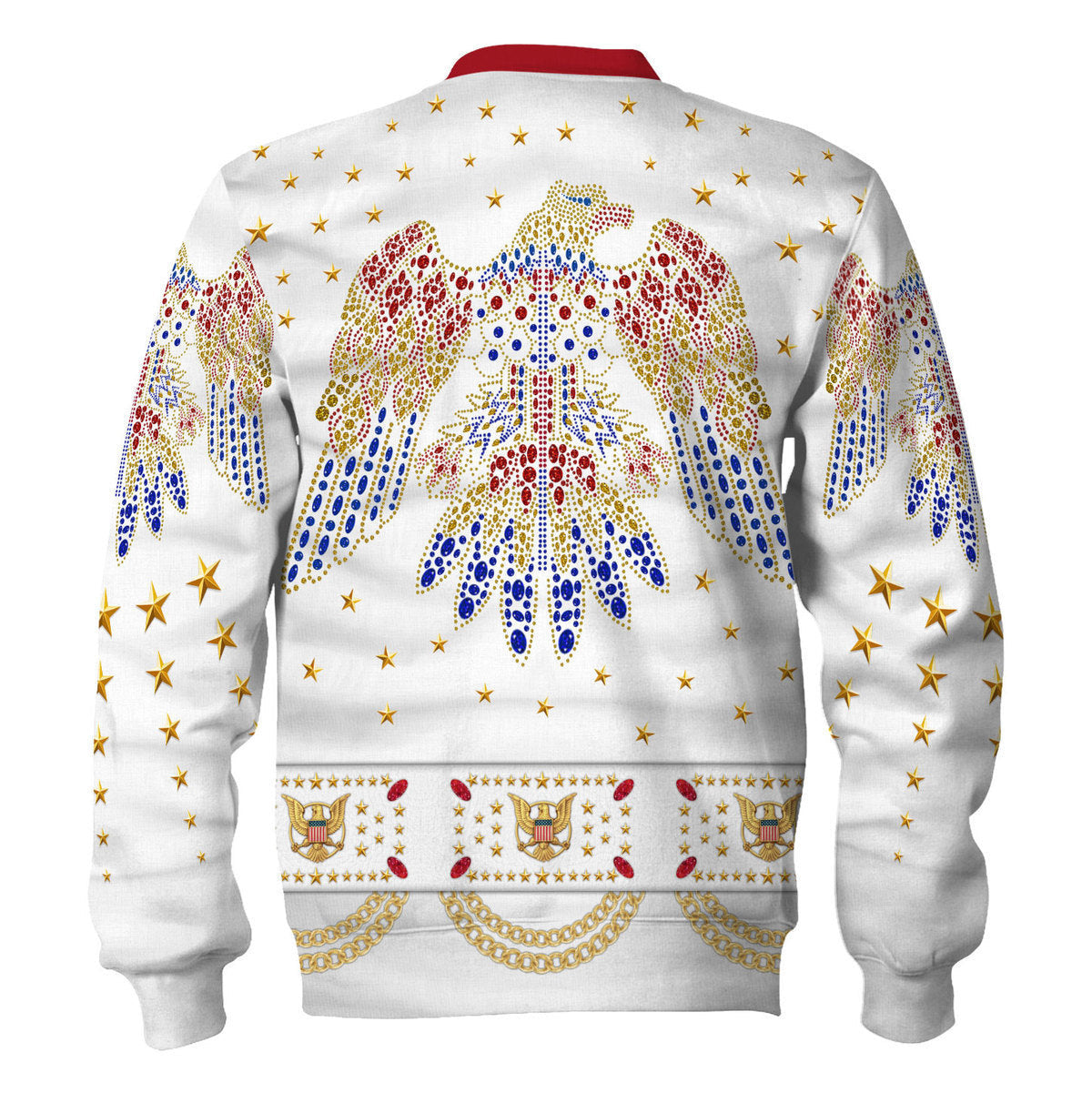 Elviss Presleyy Eagle Costume Hoodie Sweatshirt T-Shirt Tracksuit Sweatpants