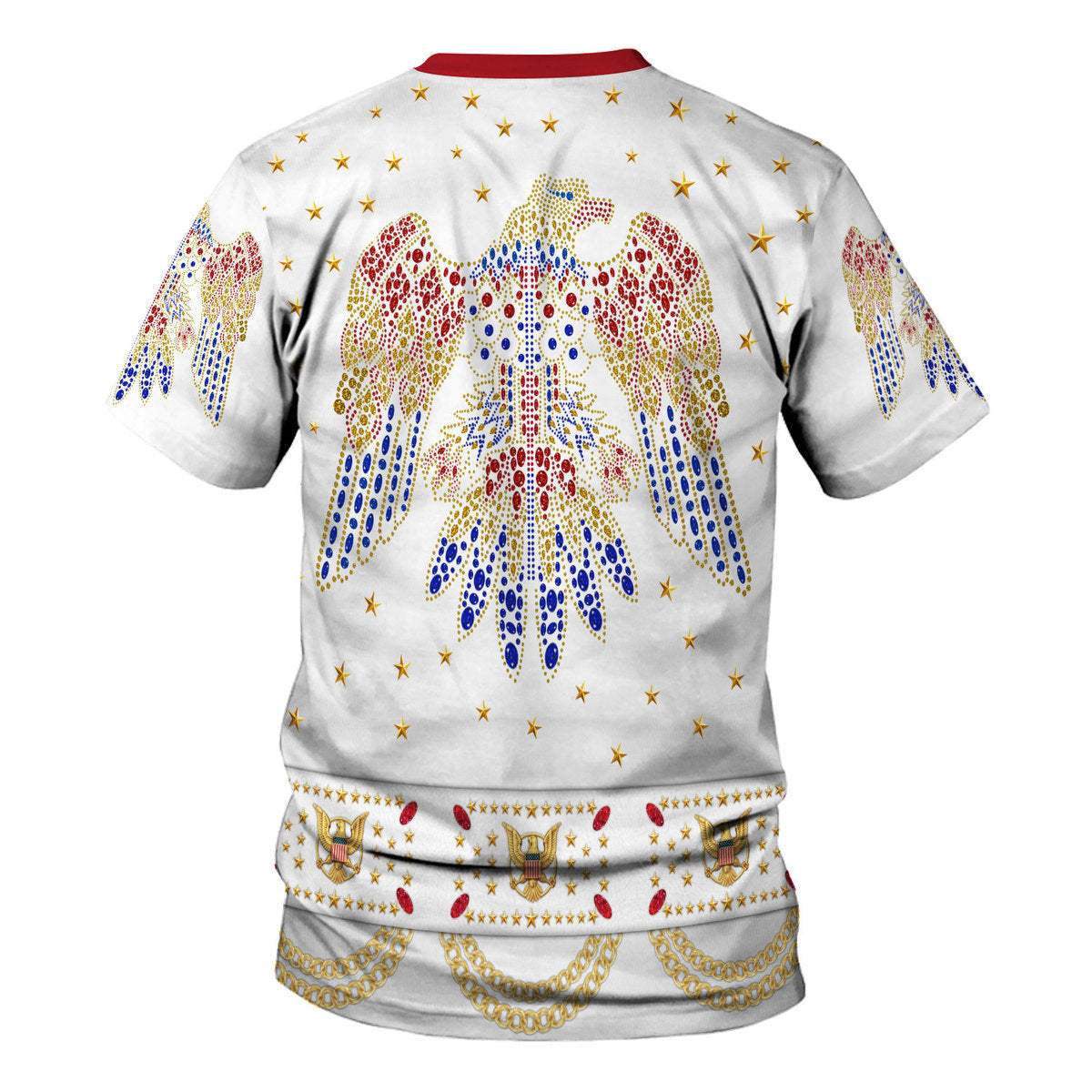 Elviss Presleyy Eagle Costume Hoodie Sweatshirt T-Shirt Tracksuit Sweatpants