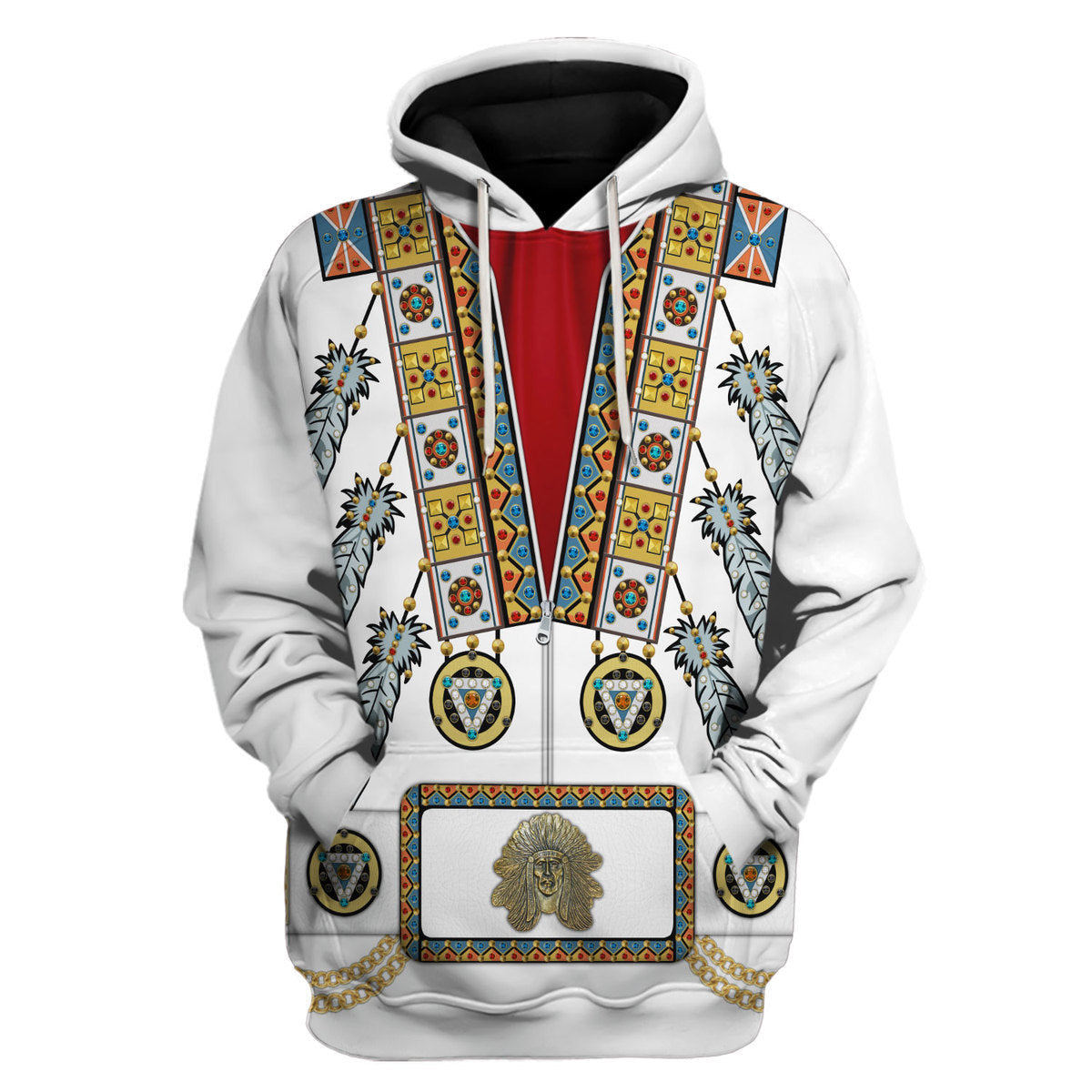 Elvis Chief Jumpsuits Costume Hoodie Sweatshirt T-Shirt Tracksuit