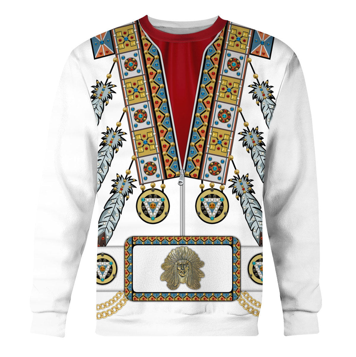 Elvis Chief Jumpsuits Costume Hoodie Sweatshirt T-Shirt Tracksuit