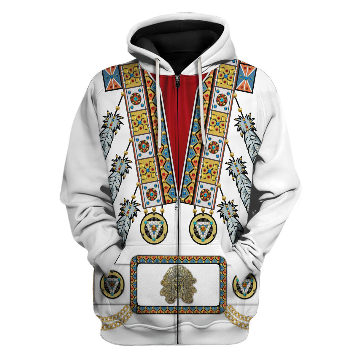 Elvis Chief Jumpsuits Costume Hoodie Sweatshirt T-Shirt Tracksuit